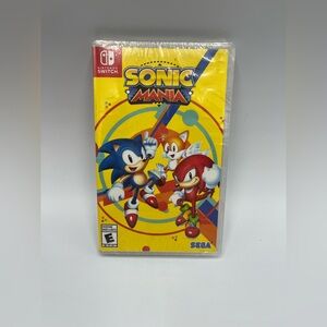 Sonic Mania for Nintendo Switch - Yellow Cover